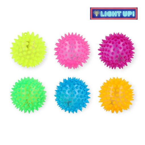 Picture of NEON FLASHING SPIKY BALL 6.5CM